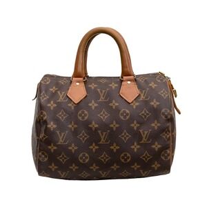 Louis Vuitton Vintage French Company Speedy 25 Brown Bag